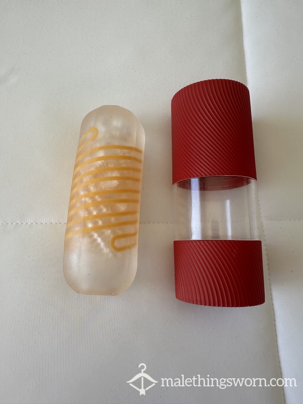 Tenga Spinner Fleshlight With Jizz