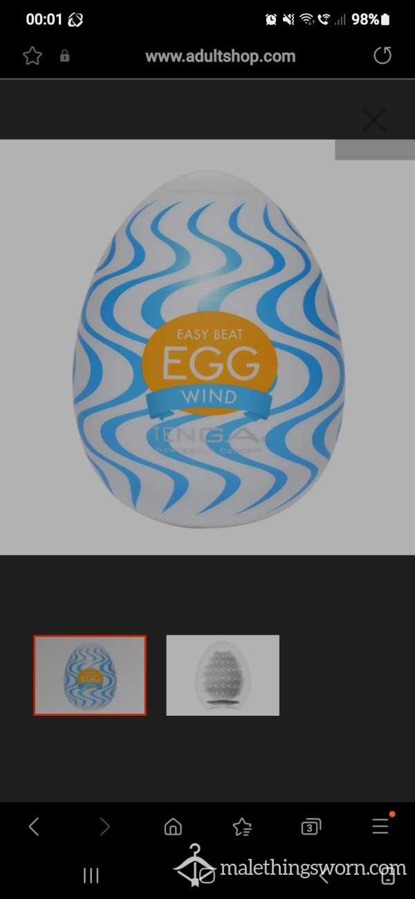 Tenga S** Toys Pre Filled With C*m