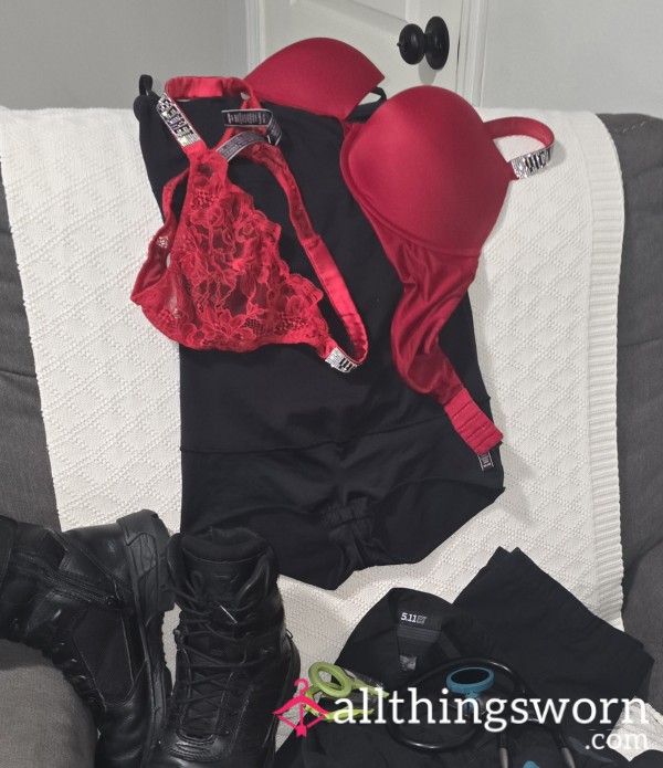 Texas Medic "Marinated" Bundle - 24-Hour Shift Lingerie & Socks