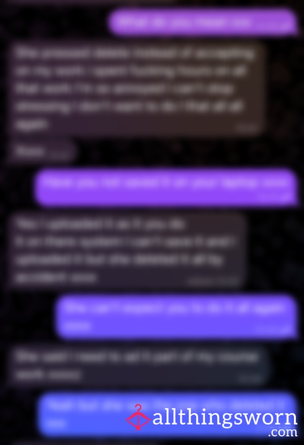 Text Based Humiliation Sessions 🤭