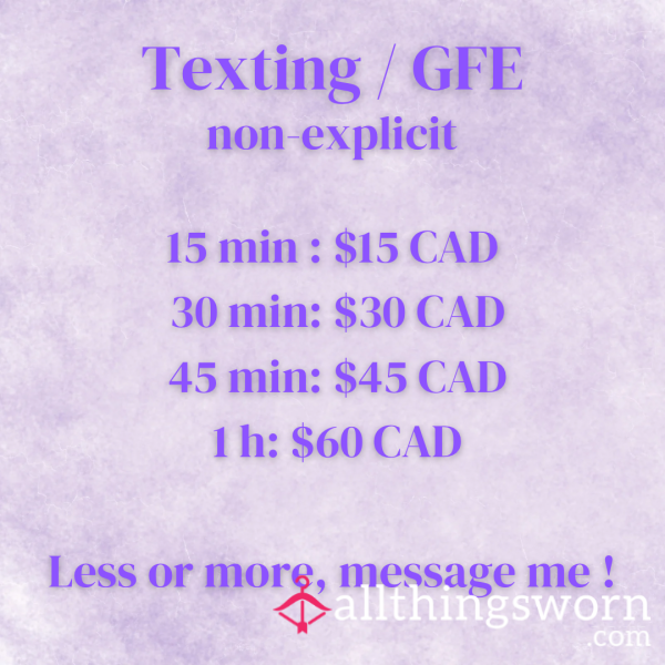 Texting - GFE