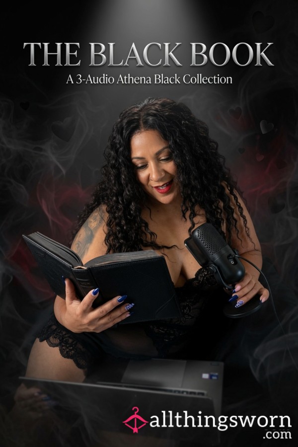 🖤 THE BLACK BOOK 🖤 A 3-Audio Athena Black Collection