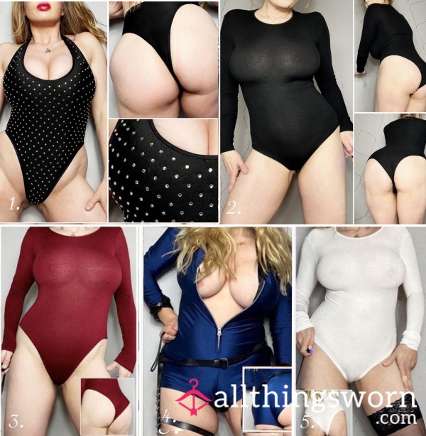 The Bombshell Bodysuit Collection — Confidence Boosting Bodysuits II - To Showcase Curves That Deserve The Spotlight!