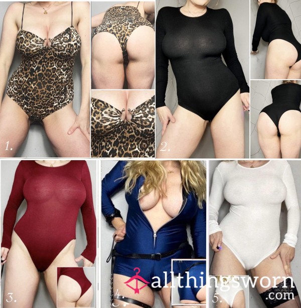 The Bombshell Bodysuit Collection — Confidence Boosting Bodysuits II - To Showcase Curves That Deserve The Spotlight!