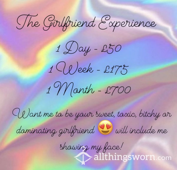 The Girlfriend Experience 🫶🏼