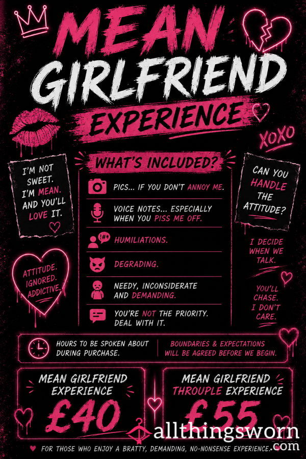 The Meanest Girlfriend You’ve Ever Had