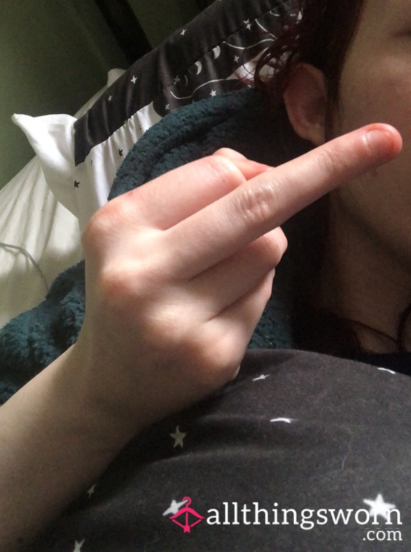 The Middle Finger From Me 🖕👩‍🦰