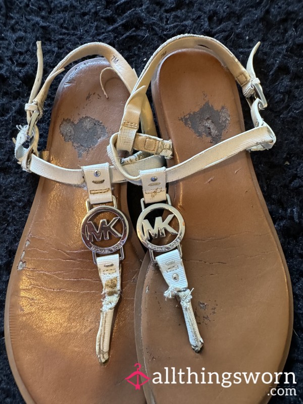 The Nastiest Pair Of MK Sandles 💋