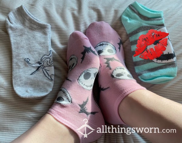 💀The Nightmare Before Christmas Ankle Socks💀
