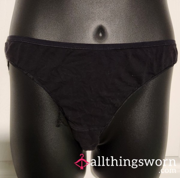 The Original Sin – Well-Worn Black Thong