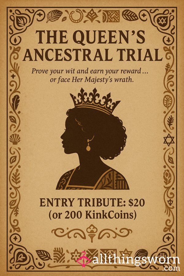 🎲 The Queen’s Ancestral Trial 🎲 Matching Game