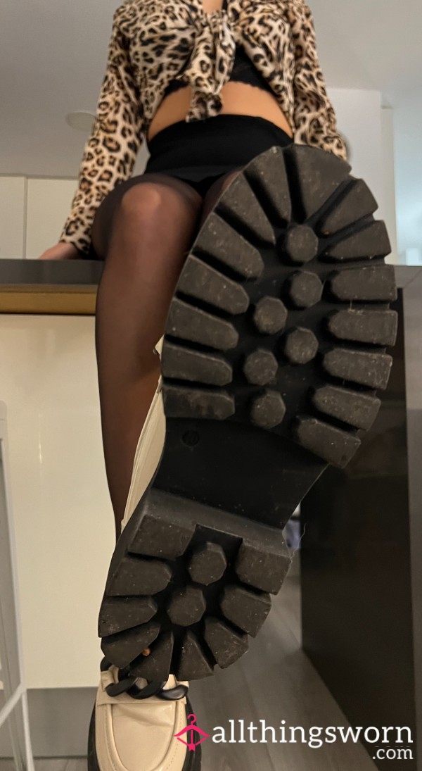 The Ritual Of Devotion: From Filthy Shoes To Black Tights 👠🧦🖤 – A Step-by-Step Worship You’ll Never Forget 😈👣💋