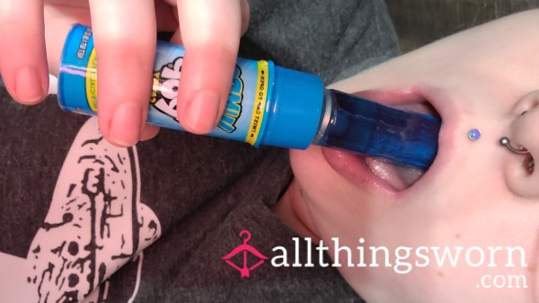 The Sloppiest Of Toppies Given To A Push Pop!