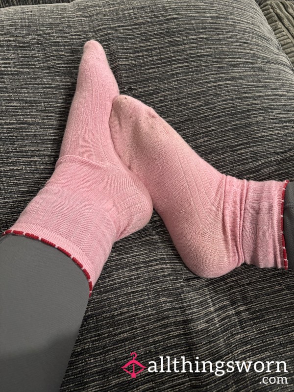 The Socks I Ran In Today😉 Now I’m Not A Runner So These Got Suuuuper Sweaty