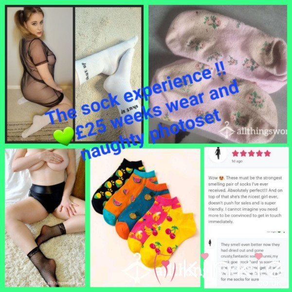 The Ulmiate Sock Experience !! 1 Months Wear .. Enjoy The Experience With Me