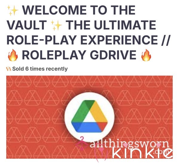 ✨ THE VAULT IS OPEN ✨ / GDRIVE £5000+ Worth Of Filthy, Fantasy-fuelled Content