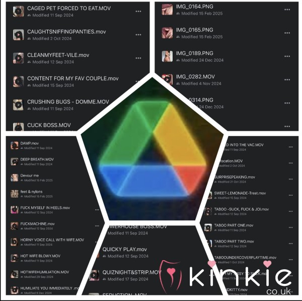 ✨ THE VAULT IS OPEN ✨  The GDRIVE | £5000+ Of Premium Kink Content Now Serving: Depravity, Delivered.