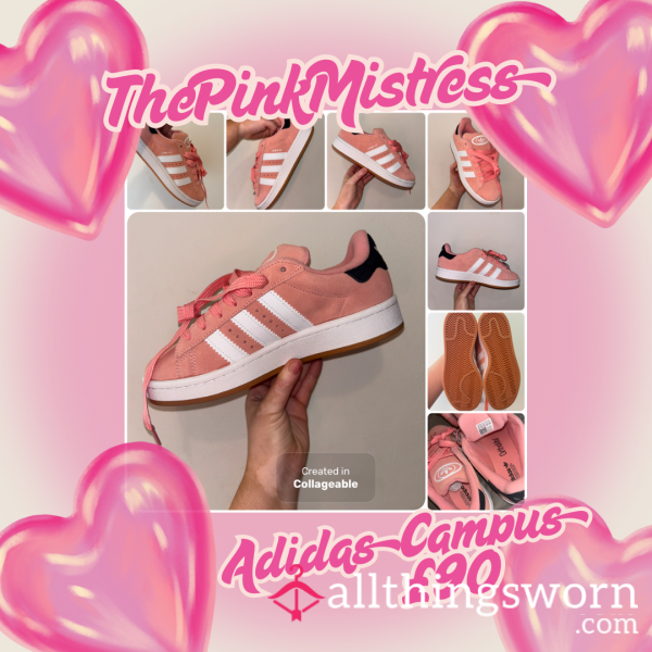 👟 ThePinkMistress’s Adidas Pink Campus – UK Size 4.5