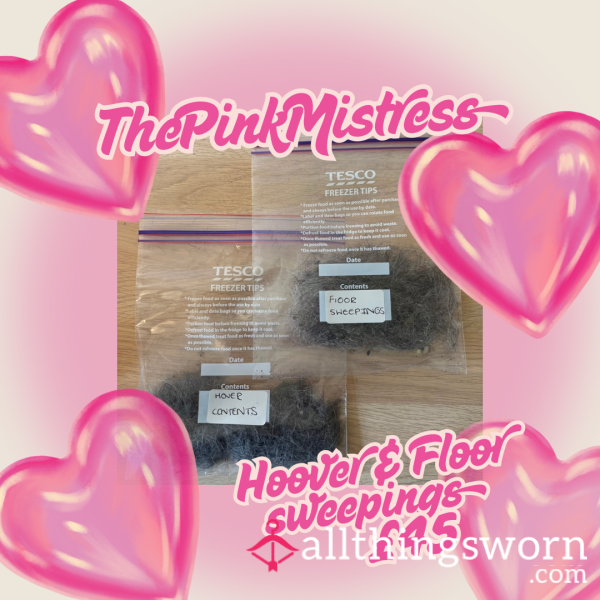 🧹 ThePinkMistress’s Hoover Filth + Floor Sweepings