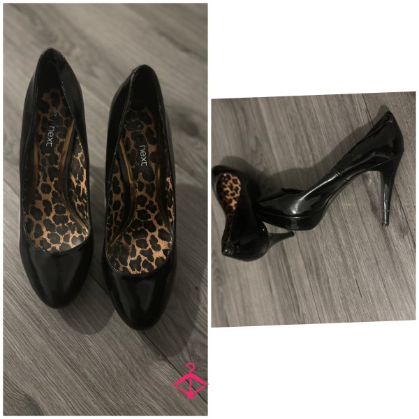 These Black Patent Heels Were Soaked In My Pu**y Juice, Now They’re Yours To Worship 😈👠💋