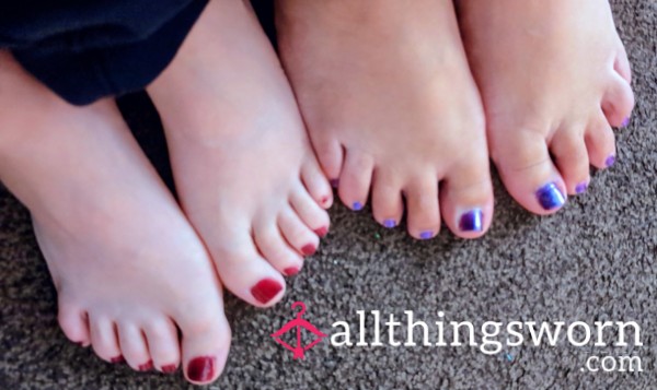 These Feet Were Made For Walking....