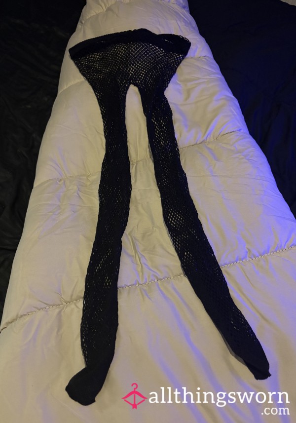 These Fishnet Tights Are Ready And Waiting For You To Take A P**p? 🕷️💋💦