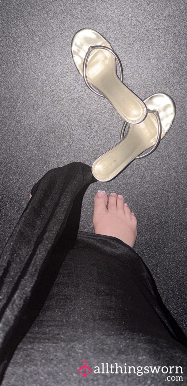 Worn In Gold Heels, Can Make The Scent More Strong. Size 6.