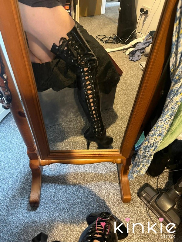 These Kinky Boots Have Been Used For Pole Dancing And For Some Kinky Experiences
