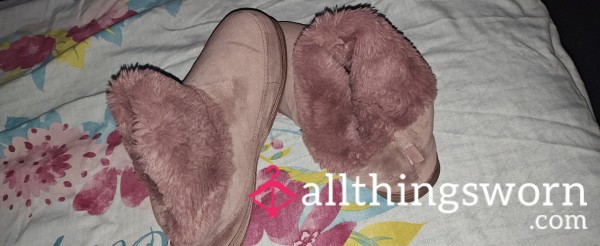 These Slipper Boots Have Been Through It All And They Show It