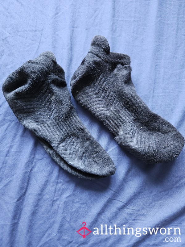 These Socks Have Been Worn For 30k Steps Today