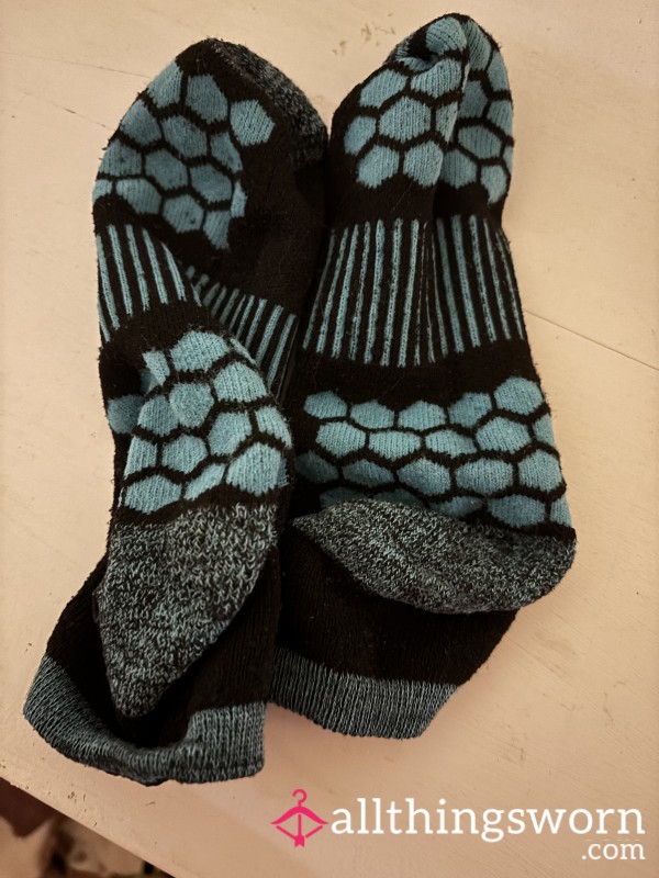 These Socks Have Been Wrapped Around My Toes All Day… From Morning Coffee To Evening Lounging. Worn With No Shoes So You Get The Raw, Natural Scent Of Me — Warm, Soft, A Little Sweaty, And De