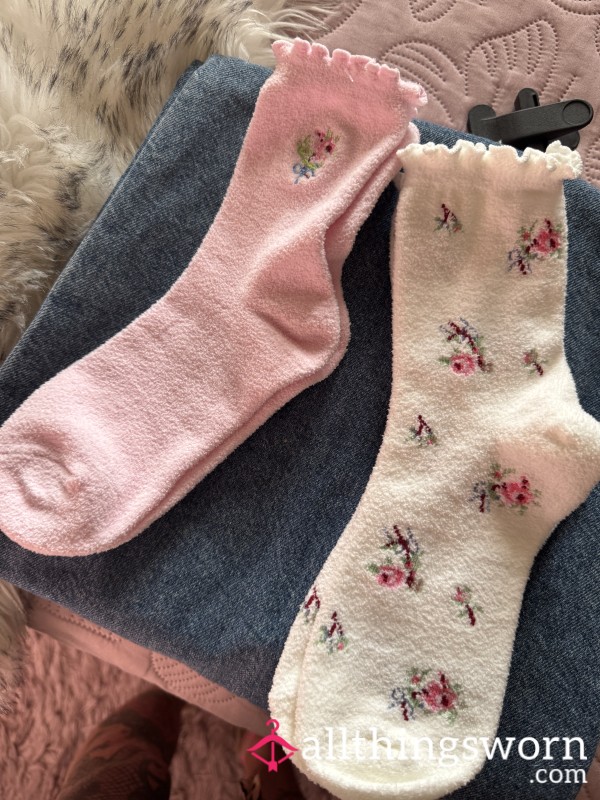 These Soft, Cosy Socks Kept My Perfect Feet Warm All Day While You Pathetic Little Sniff-sl*ts Sat There Aching For Attention.