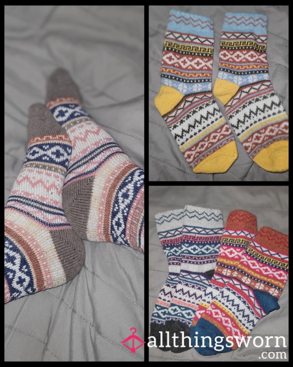 Thick Country Socks In Varies Styles