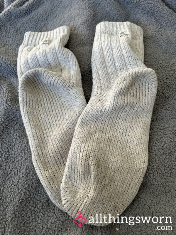 Thick Grey Socks