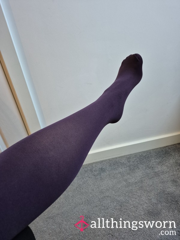 Thick Purple Tights