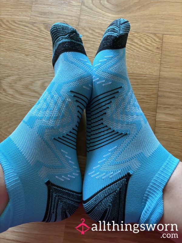 Thick Sweaty Gym Socks 🩵