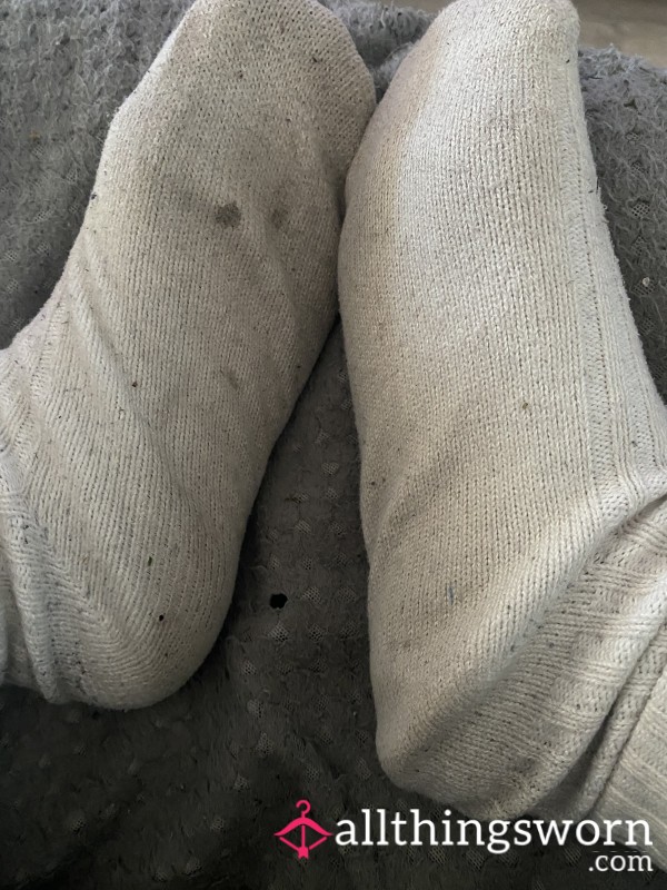 Thick Sweaty Socks - 24 Hour Wear💖
