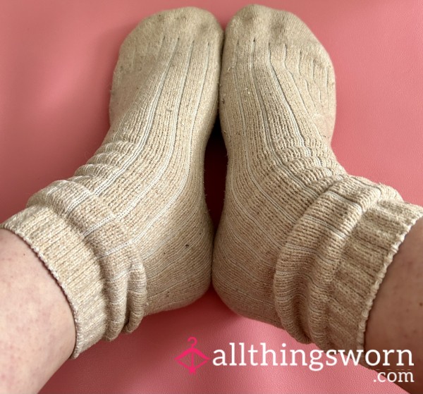 Thick Well Worn Bed Socks 3 Day Wear