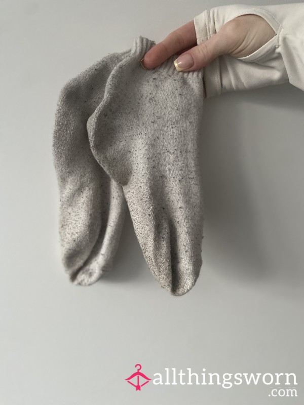 Thick White Crew Socks 🧦