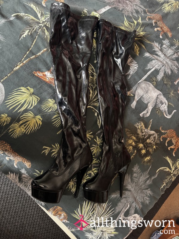 Thigh Boots PVC