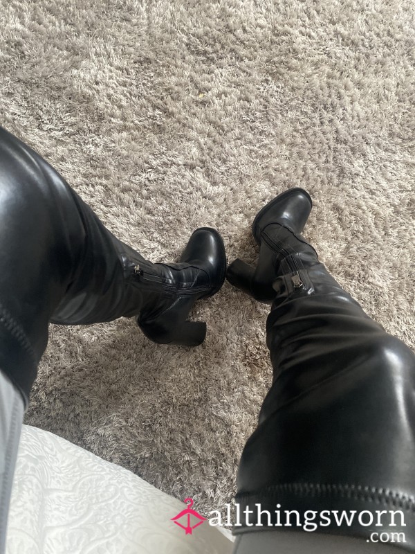 Thigh High Heel Boots