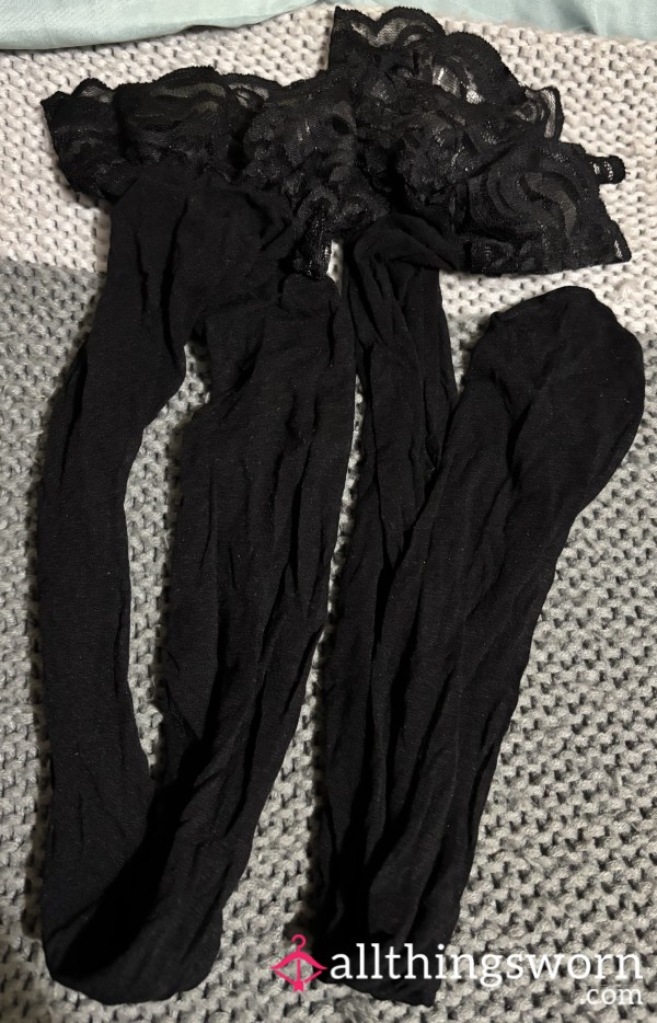Thigh High Holdup Lacy Stockings