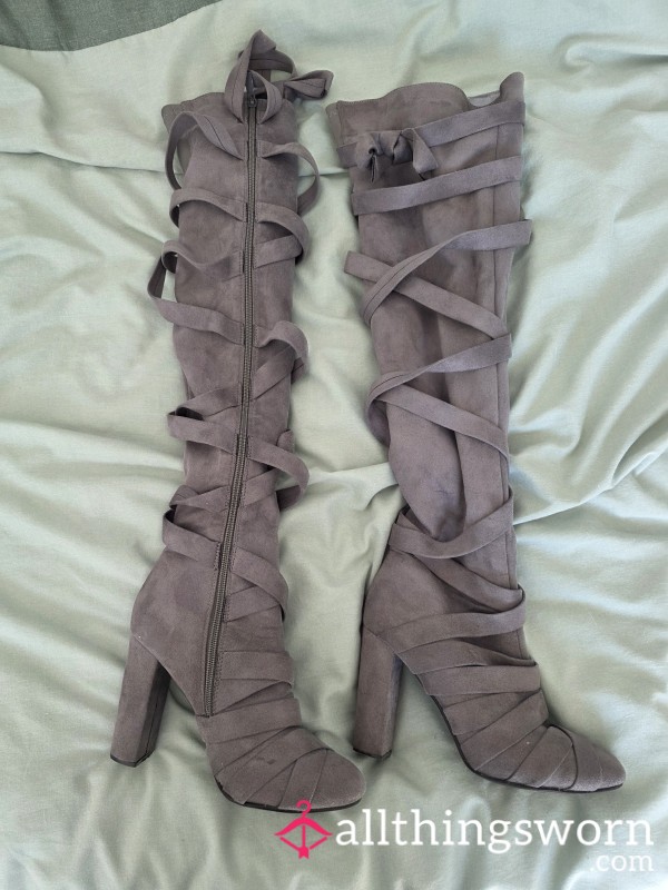 Thigh High Size 5 Boots