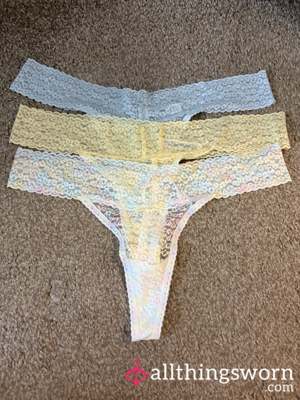 Thong Of Choice Worn And Unwashed