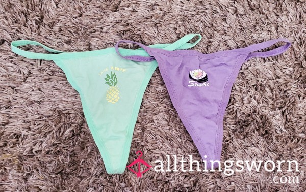 Thongs. Cotton G-string