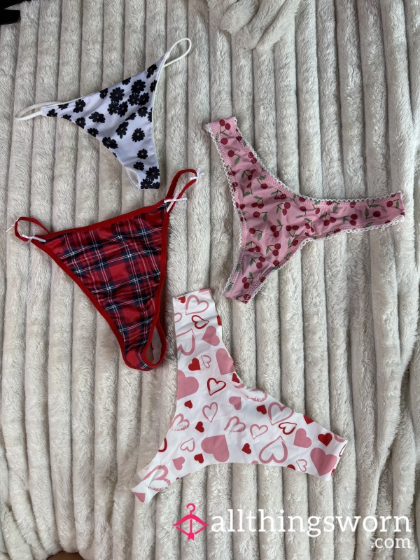 Thongs With Pattern