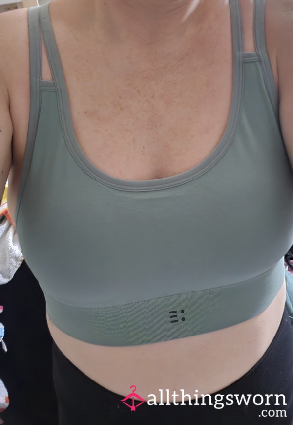 This Gym Bra Is Drenched In Me, Want The Proof?
