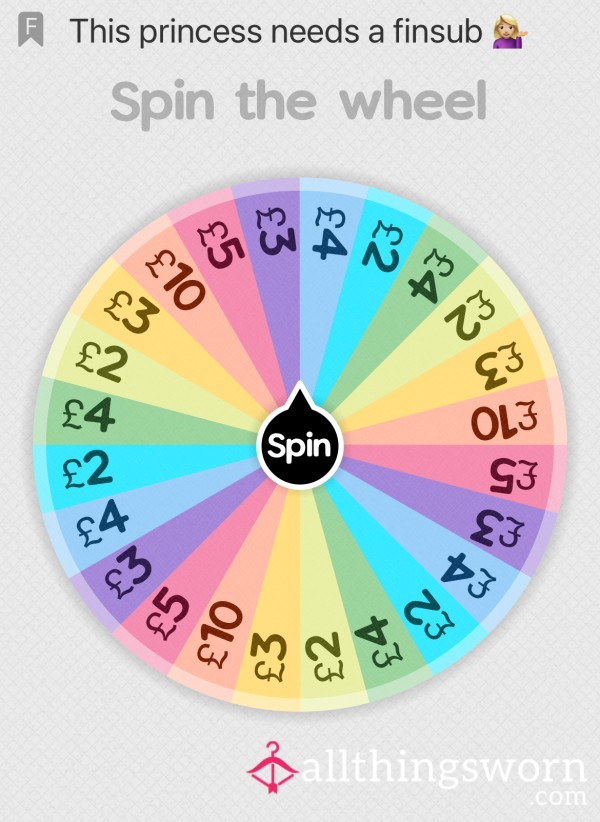 Have You Got The Balls To Spin My Wheel  ⛓️ 🖤