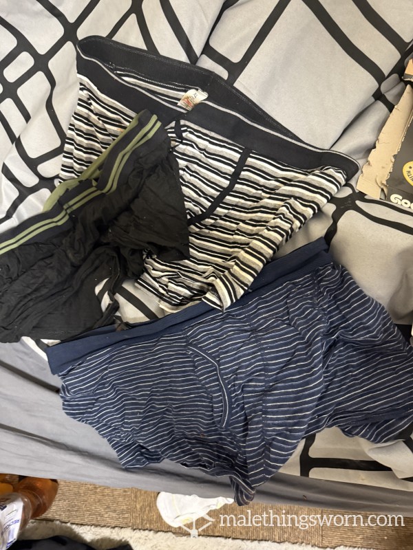 This Weeks Used Boxers £15 Only P&P Included