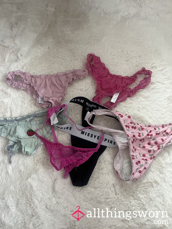 This Week’s Worn Thongs